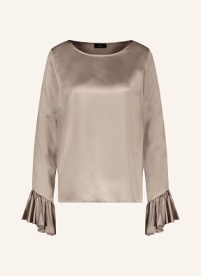 monari Shirt blouse in satin with frills