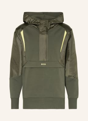 BOSS Anorak jacket SANNON in mixed materials