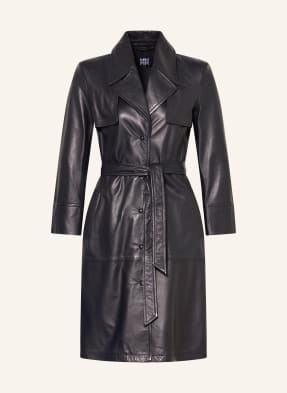 RIANI Trench coat made of leather