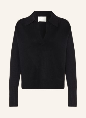 LISA YANG Knitted polo shirt in cashmere