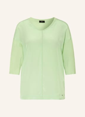 MARC CAIN Shirt blouse in mixed materials