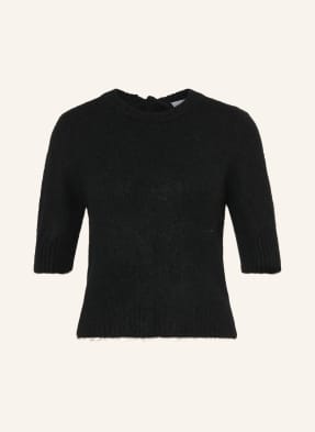 GANNI Knit shirt with alpaca