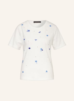 ELENA MIRO T-shirt z obszyciem ozdobnymi kamykami