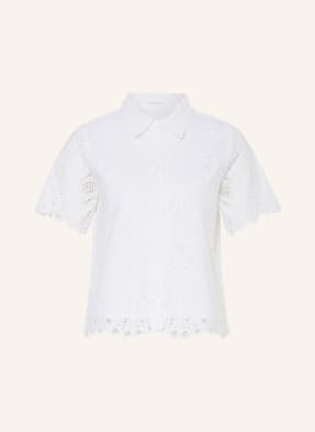 darling harbour Blouse made of broderie anglaise