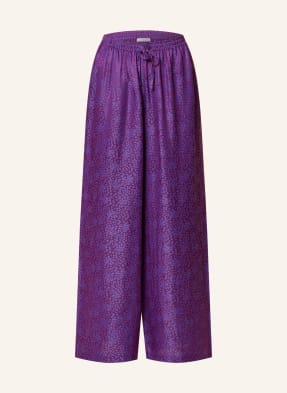 MRS & HUGS Jogger style trousers with silk
