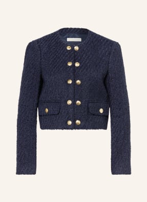 MICHAEL KORS Boxy jacket made of tweed with glitter thread