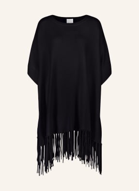 ALLUDE Poncho with cashmere