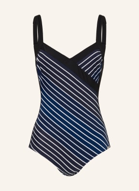 Charmline Shaping swimsuit BLUE ILLUSION