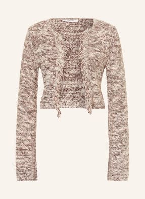 DOROTHEE SCHUMACHER Knit cardigan AUTUMN SPARKLE CARDIGAN with glitter thread