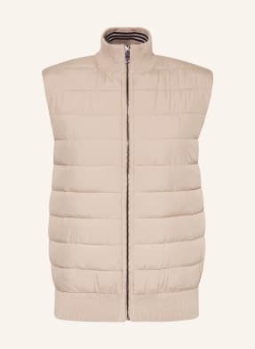 TED BAKER Quilted vest DEJAS in mixed materials