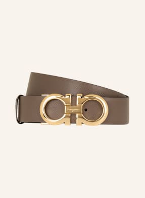 Salvatore Ferragamo Leather belt DONNA reversible