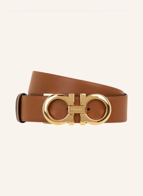 Salvatore Ferragamo Leather belt DONNA reversible