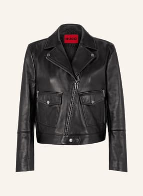 HUGO Leather jacket LAMALA