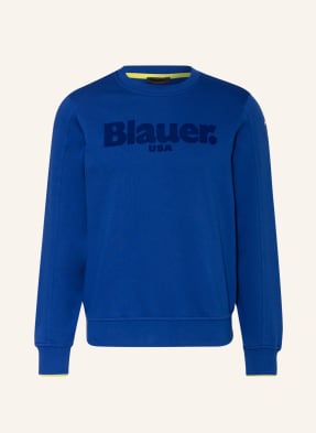 Blauer Sweatshirt