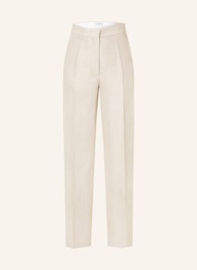 TIGER OF SWEDEN Wide leg trousers FRAN with linen