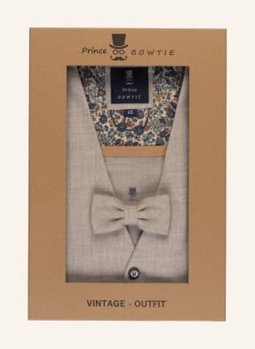 Prince BOWTIE Set: Vest, bow tie and pocket square