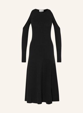 GANNI Knit dress with cut-outs