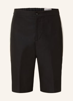 Alexander McQUEEN Shorts with tuxedo stripes