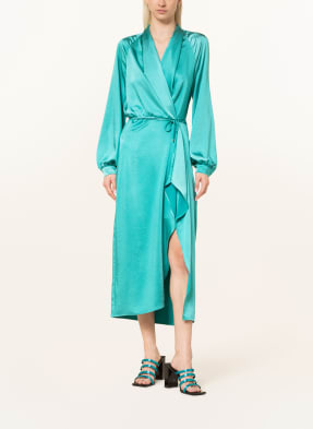 PINKO Wickelkleid LOS TERALES aus Satin
