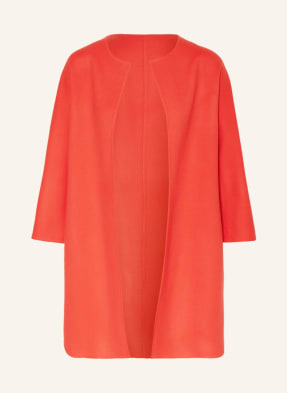 manzoni 24 Wool coat with 3/4 sleeves