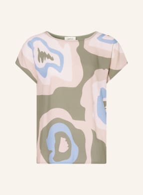 CARTOON T-Shirt im Materialmix