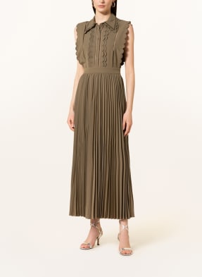 CLAUDIE PIERLOT Sukienka RESPECT z plisami