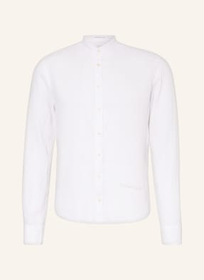 BETTER RICH Linen shirt regular fit with stand-up collar