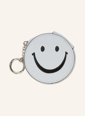 SEIDENFELT Schlüssel- und Taschenanhänger SMILEY
