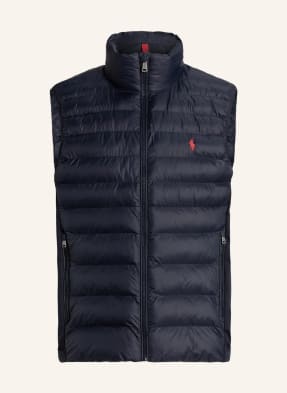 POLO RALPH LAUREN Quilted jacket in mixed materials