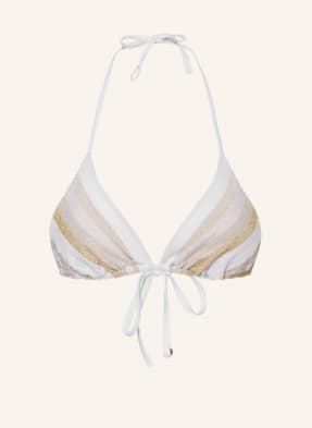 Max Mara BEACHWEAR Triangel-Bikini-Top ASTRID mit Glitzergarn