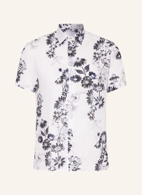 BALDESSARINI Short sleeve shirt BILLY slim fit made of linen