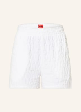 HUGO Lounge-Shorts auf Frottee