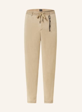 STRELLSON Chinos in jogger style slim fit with linen
