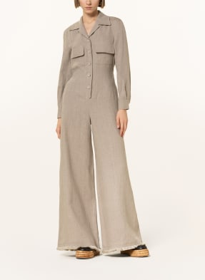 Max Mara Jumpsuit ARES aus Leinen