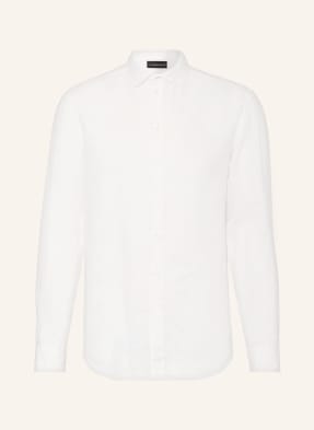 EMPORIO ARMANI Linen shirt regular fit