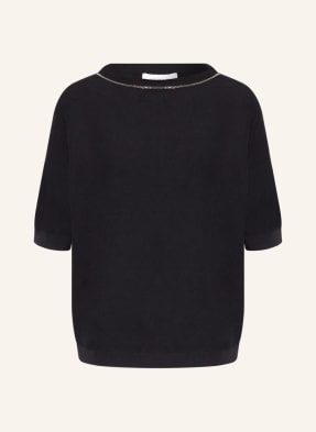 FABIANA FILIPPI Strickshirt mit Schmucksteinen