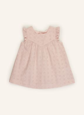 PETIT BATEAU Set: Kleid und Hose mit Lochspitze