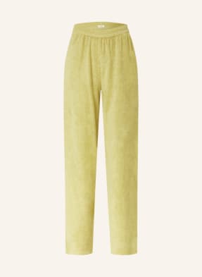American Vintage Wide leg trousers ZUGYWOOD made of terry cloth