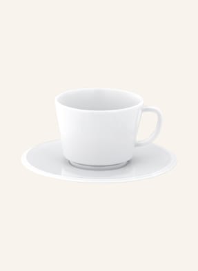MEISSEN PORZELLAN-MANUFAKTUR Coffee cup VITRUV PUR with saucer