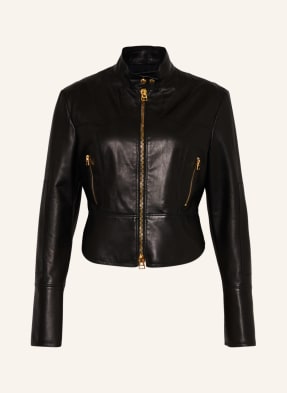 TOM FORD Cropped-Lederjacke