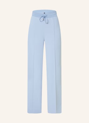 MARC CAIN Trousers WAUKEE in jogger style with glitter thread