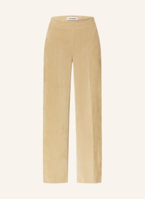 DRYKORN Wide leg trousers BEFORE made of corduroy