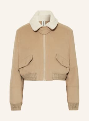DRYKORN Cropped jacket FOXLEY with teddy