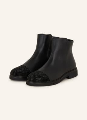 MARC CAIN Ankle boots with decorative gems