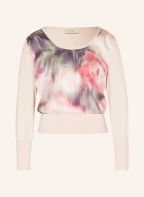 TED BAKER Pullover WOVEN im Materialmix