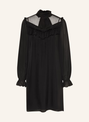 DOROTHEE SCHUMACHER Silk dress with lace and ruffles