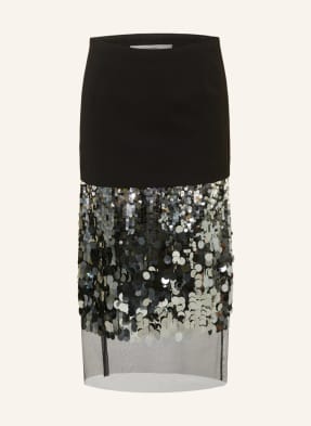 DOROTHEE SCHUMACHER Skirt in mixed materials with sequins