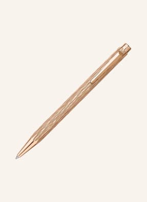 CARAN d'ACHE Zestaw ECRIDOR VENETIAN: Długopis przyciskowy i skórzane etui