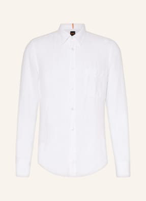 BOSS Linen shirt RELEGANT regular fit