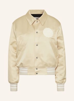 AMI PARIS Bomber jacket in leather look
